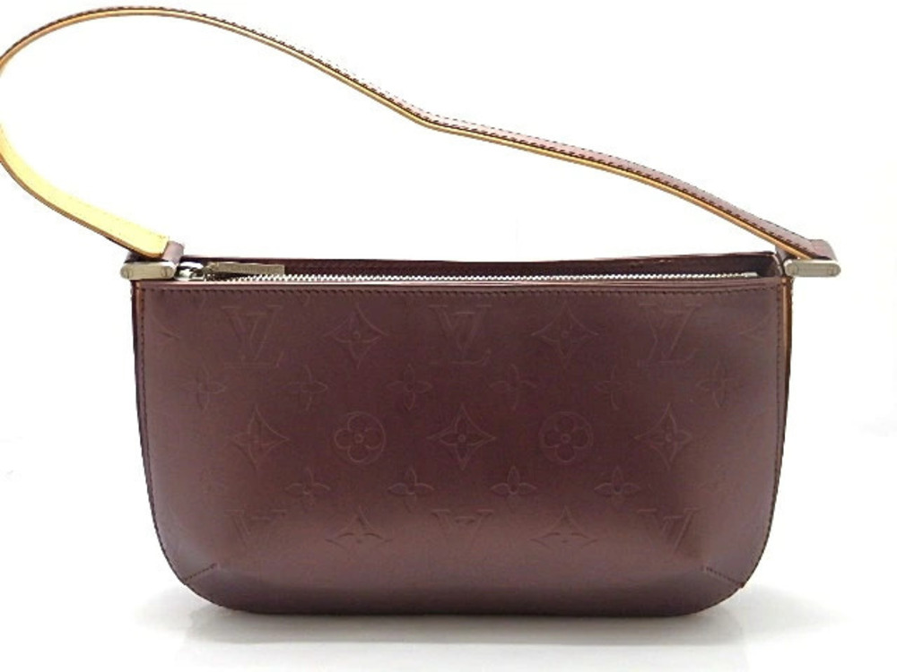 LOUIS VUITTON Fowler Shoulder Bag Monogram Mat Violet
